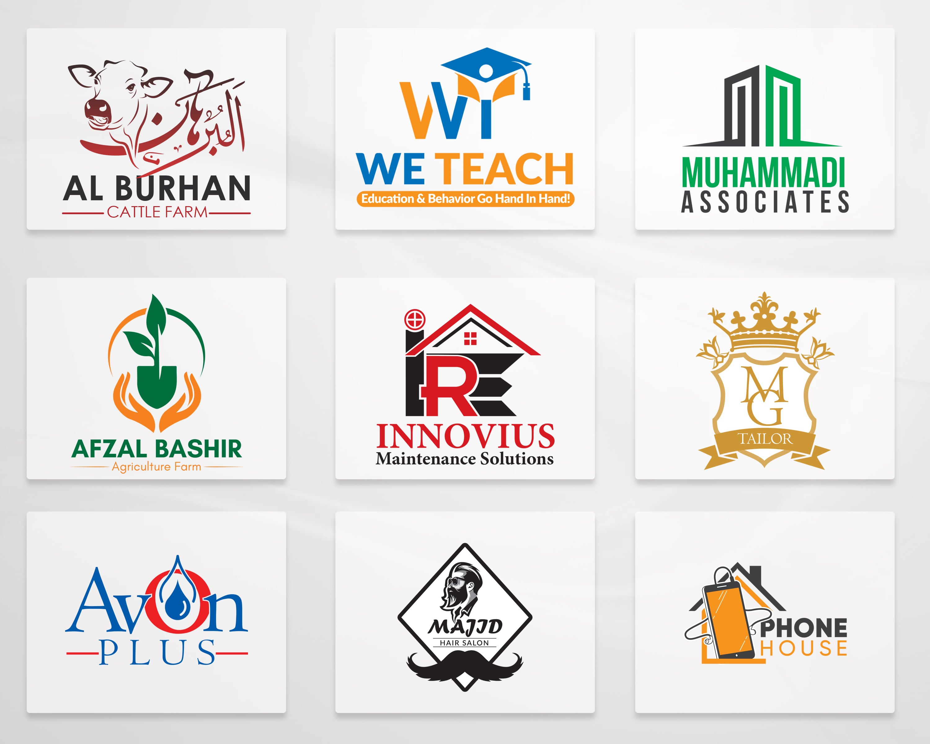 Modern logo design Birmingham creative branding example 2026