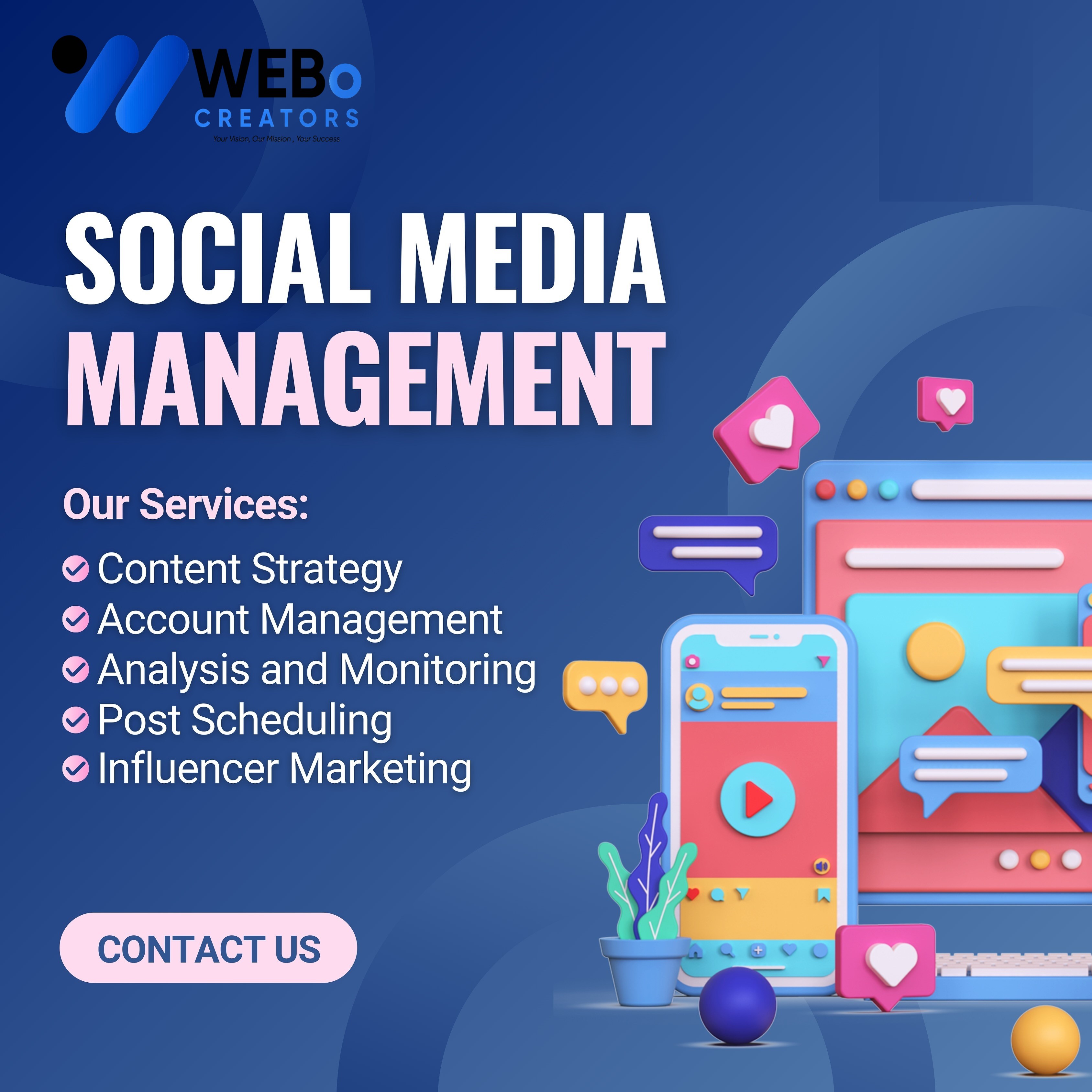 Social Media Management Services, Marketing & Optimization Company in Birmingham