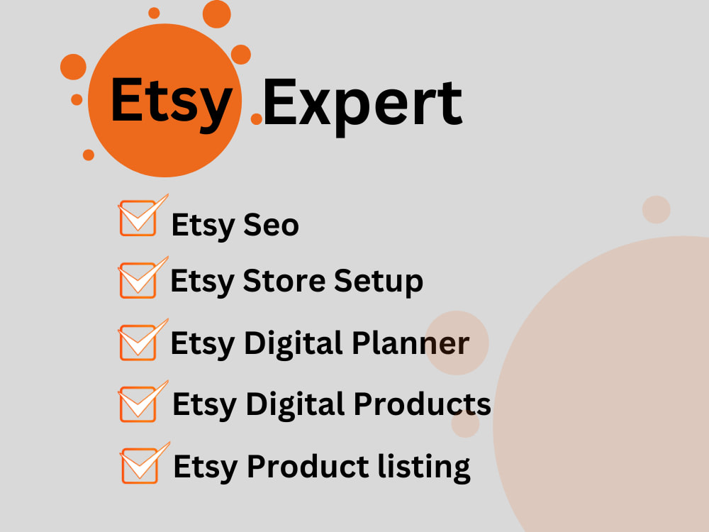 Etsy Shop Setup Service | Branding, SEO, Banner Design, Product Listings in Birmingham