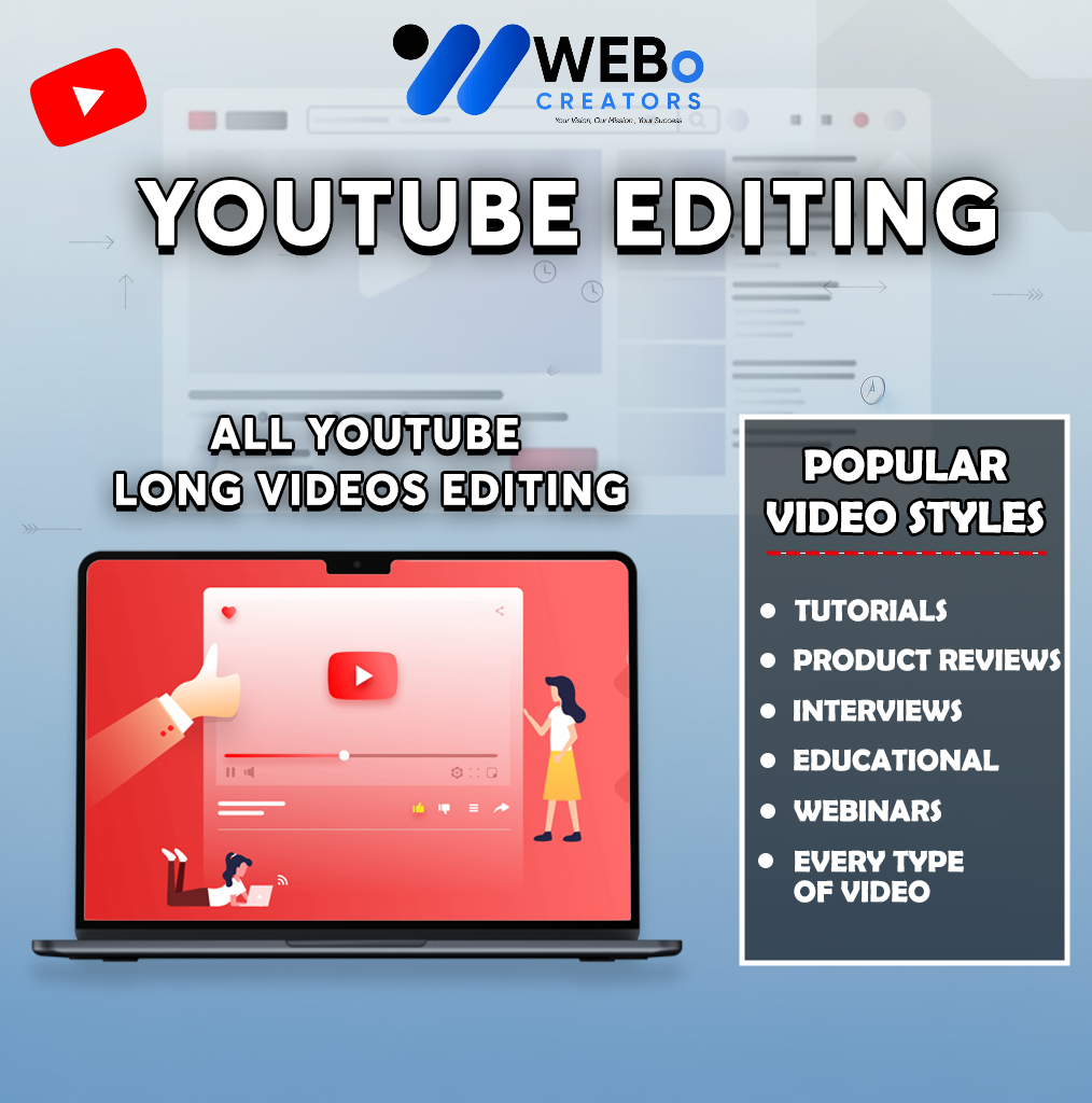 YouTube Video Editing Services at Affordable Cost - Hire Experienced YouTube Video Editors in Birmingham